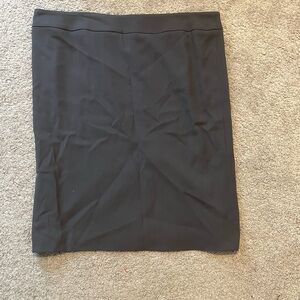 Armani Collezioni Black Mini Pencil Skirt for Work